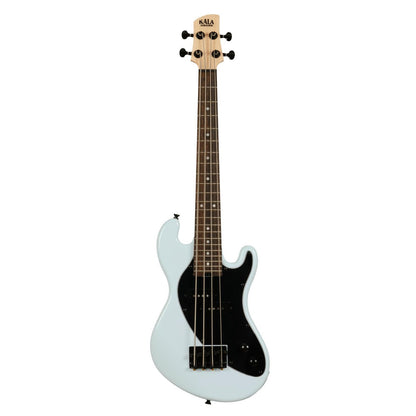 Kala Bass Guitars Kala Solid Body 4-String Powder Blue Fretted U Bass Guitar