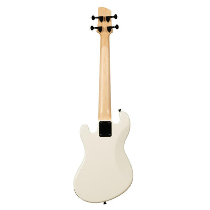 Kala Bass Guitars Kala Solid Body 4 String Sweet Cream Fretted U Bass Guitar