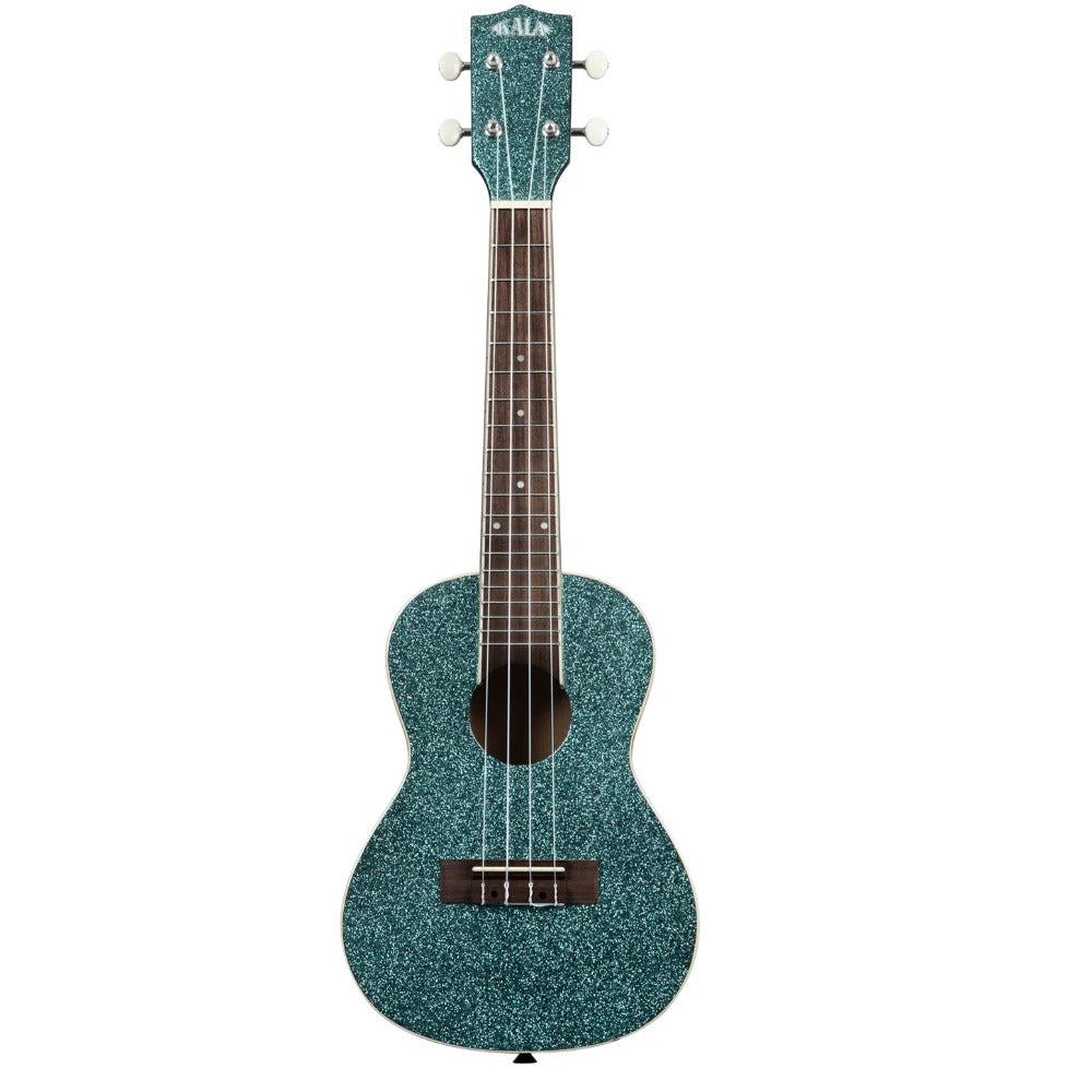 Kala Concert Ukuleles Kala Rhapsody Blue Sparkle Concert Ukulele