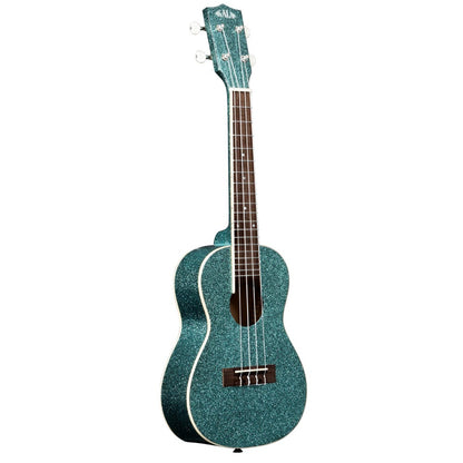 Kala Concert Ukuleles Kala Rhapsody Blue Sparkle Concert Ukulele