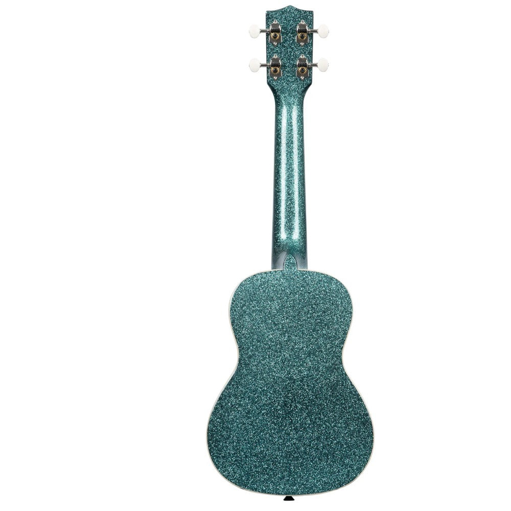 Kala Concert Ukuleles Kala Rhapsody Blue Sparkle Concert Ukulele