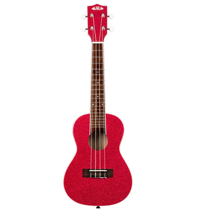Kala Concert Ukuleles Kala Ritzy Red Sparkle Concert Ukulele