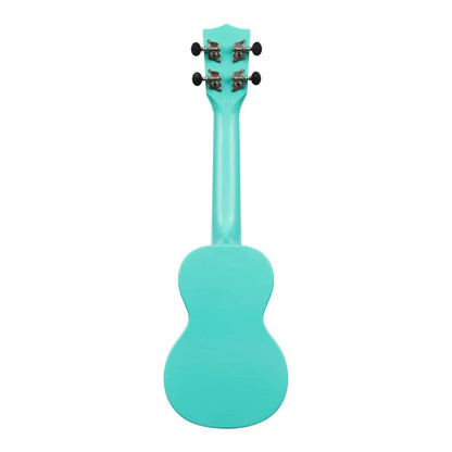 Kala Soprano Ukuleles Aqua Mist Kala KA-WMG-BL-S Glow-in-the-Dark Waterman Soprano Ukulele with Bag
