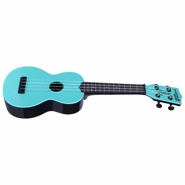Kala Soprano Ukuleles Blue Kala MK-SWB Makala Waterman Soprano Ukulele