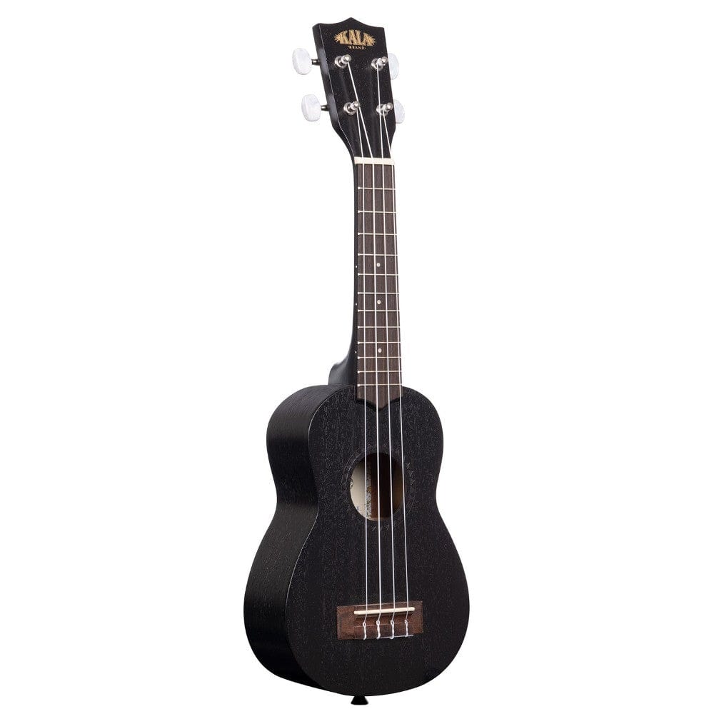 Kala Soprano Ukuleles Kala KA-15S Black Satin Mahogany Soprano Ukulele - Black