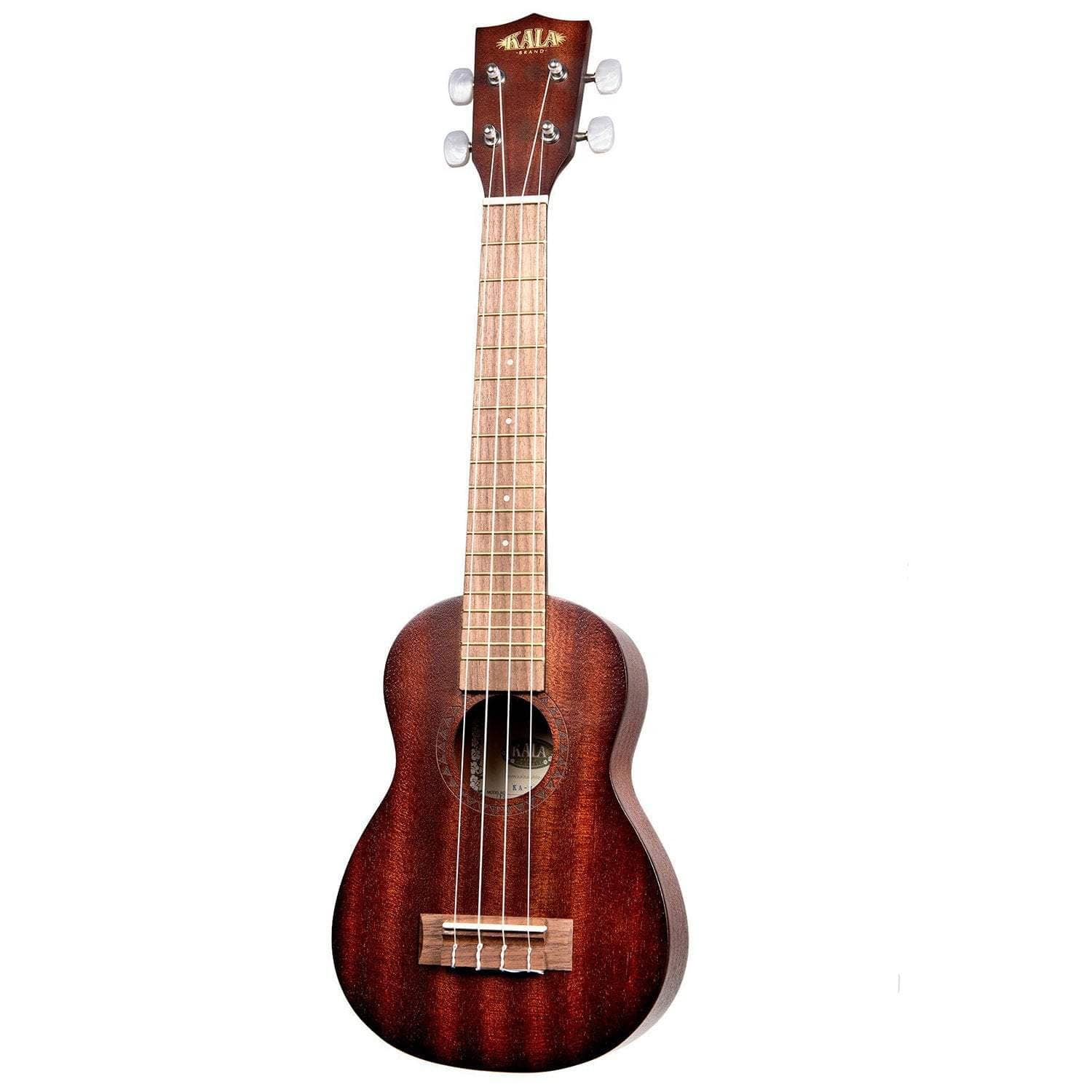 kala soprano ukuleles kala ka-15slng satin mahogany long neck soprano ukulele