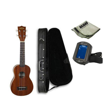 kala soprano ukuleles kala ka-s mahogany soprano deluxe ukulele bundle