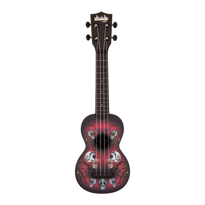 kala soprano ukuleles kala ka-su-skulls sugar skulls soprano ukadelic ukulele