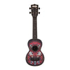 Kala Soprano Ukuleles Kala KA-SU-SKULLS Sugar Skulls Soprano Ukadelic Ukulele