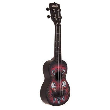 kala soprano ukuleles kala ka-su-skulls sugar skulls soprano ukadelic ukulele