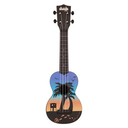 kala soprano ukuleles kala ka-su-sunset sugar sunset ukadelic ukulele