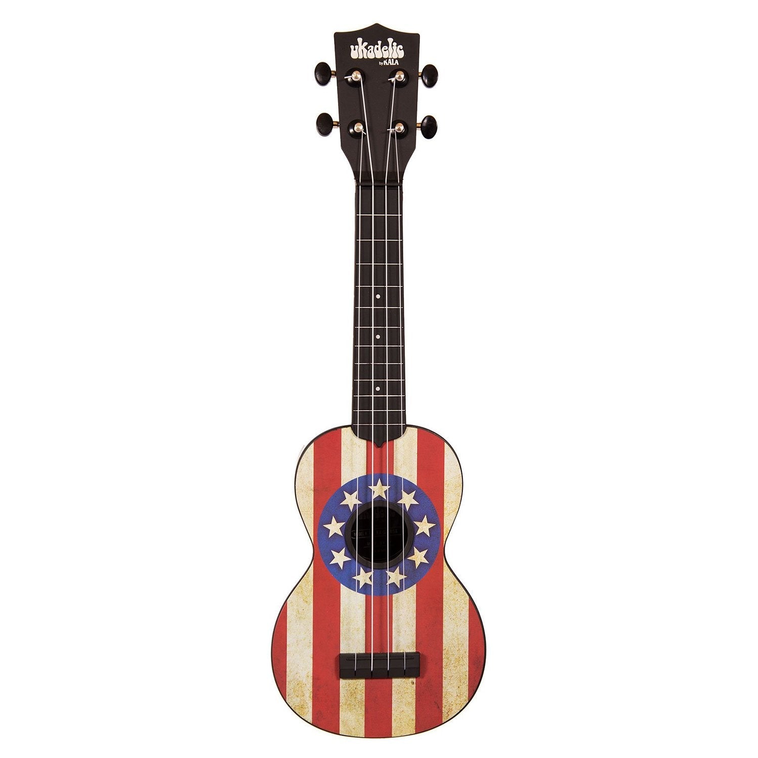 Kala Soprano Ukuleles Kala KA-SU-USA USA Soprano Ukadelic Ukulele