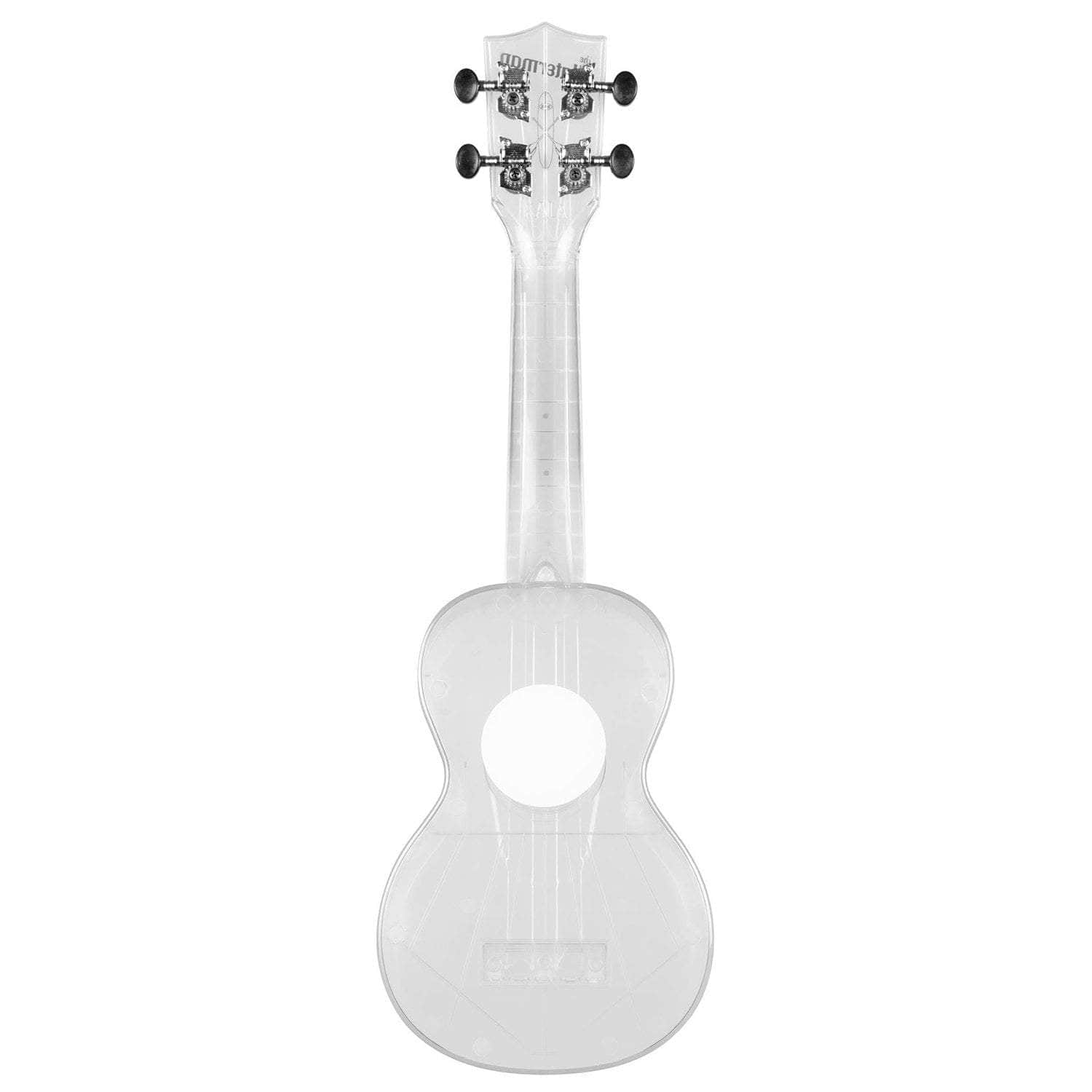 Kala Soprano Ukuleles Kala KA-SWT Transparent Ice Soprano Waterman Ukulele