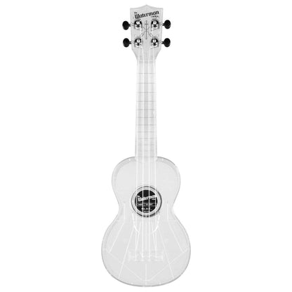 Kala Soprano Ukuleles Kala KA-SWT Transparent Ice Soprano Waterman Ukulele