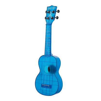 Kala Soprano Ukuleles Kala KA-WMT Transparent Waterman Soprano Ukulele with Bag 