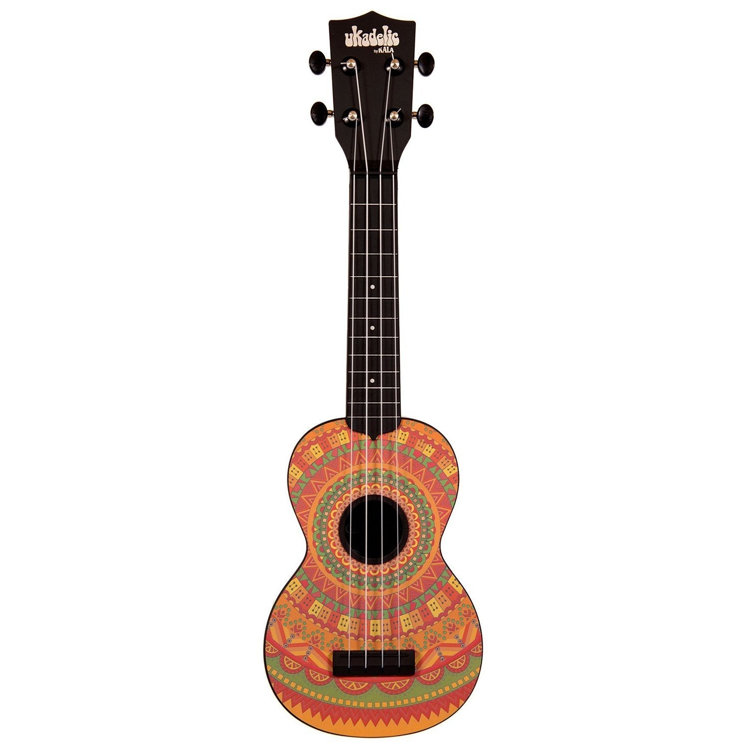 Kala Soprano Ukuleles Kala Mehndi Soprano Ukadelic Ukulele