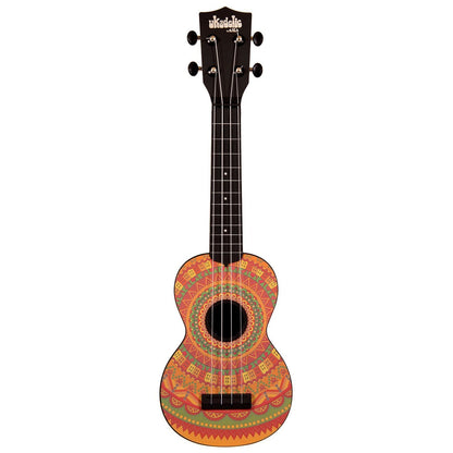 Kala Soprano Ukuleles Kala Mehndi Soprano Ukadelic Ukulele