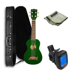 Kala Soprano Ukuleles Kala MK-SD Makala Soprano Deluxe Ukulele Bundle