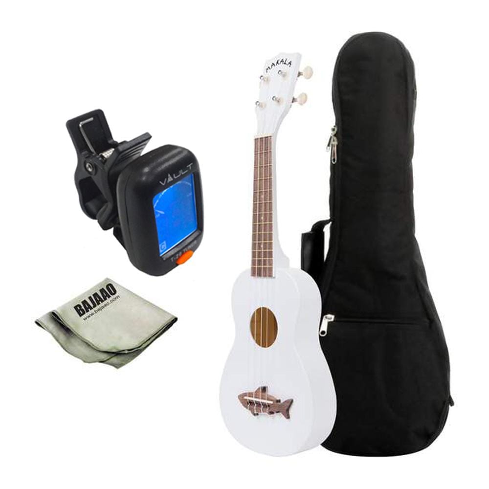 kala soprano ukuleles kala mk-ss makala soprano ukulele with vintage satin finish standard ukulele bundle