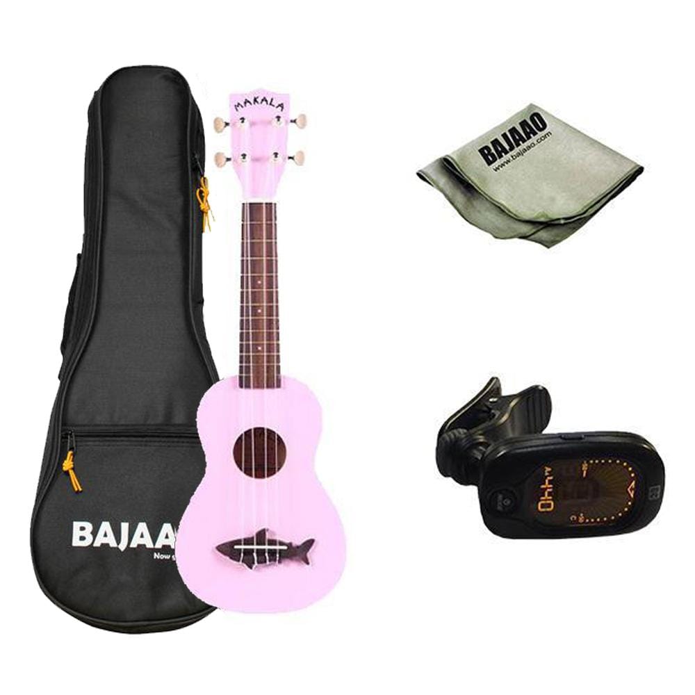 kala soprano ukuleles kala mk-ss makala soprano ukulele with vintage satin finish standard ukulele bundle