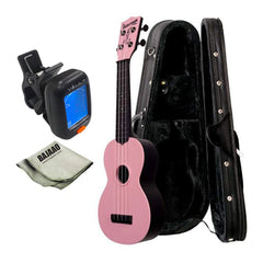 Kala Soprano Ukuleles Kala MK-SWB Makala Waterman Soprano Deluxe Ukulele Bundle