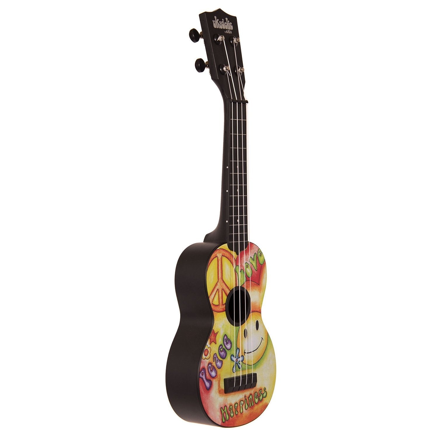 kala soprano ukuleles kala peace love soprano ukadelic ukulele