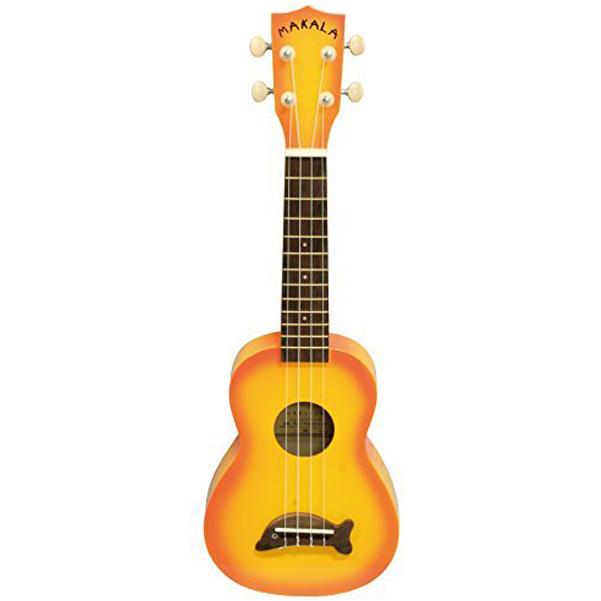kala soprano ukuleles orange burst kala mk-sd makala soprano ukulele  #color_orange-burst