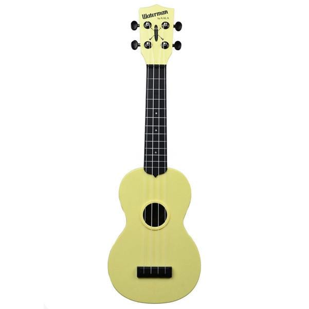 Kala Soprano Ukuleles Pale Yellow Kala MK-SWB Makala Waterman Soprano Ukulele