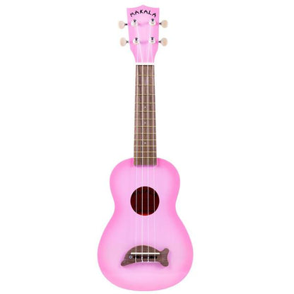 kala soprano ukuleles pink burst kala mk-sd makala soprano ukulele - open box