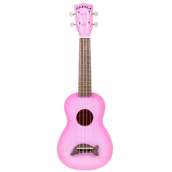 kala soprano ukuleles pink burst kala mk-sd makala soprano ukulele - open box