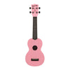 Kala Soprano Ukuleles Soft Pink Matte Kala KA-SWB Waterman Soprano Ukulele With Bag