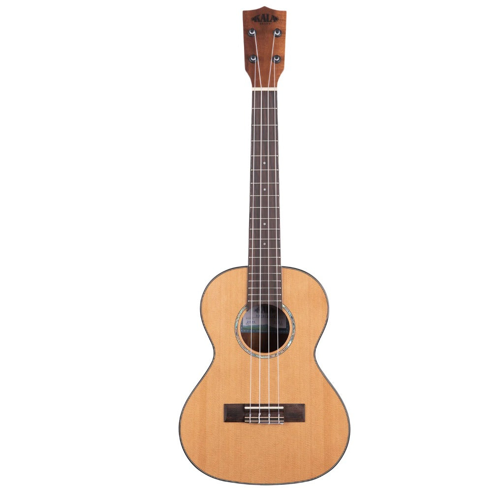 Kala Tenor Ukuleles Kala Gloss Solid Cedar Top Acacia Tenor Ukulele