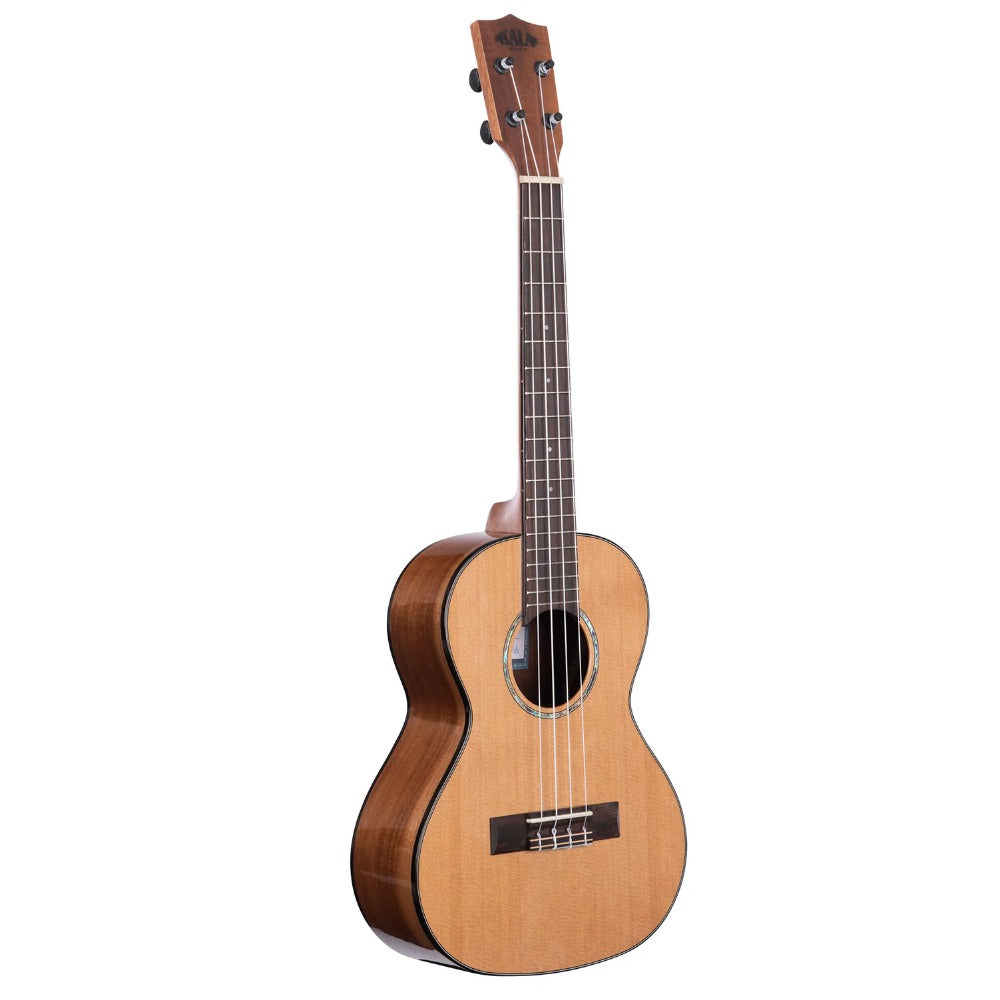 Kala Tenor Ukuleles Kala Gloss Solid Cedar Top Acacia Tenor Ukulele
