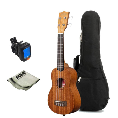 Buy Kala KA15S Mahogany Soprano Standard Ukulele Bundle Online Bajaao