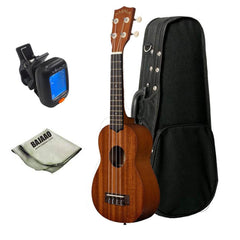 Kala Ukulele Bundles Kala Makala MK-S Soprano Deluxe Ukulele Bundle