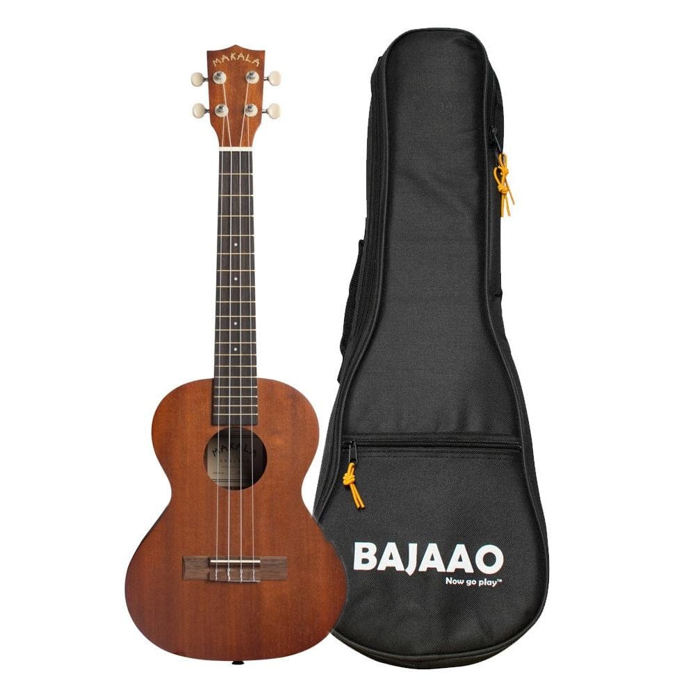 kala ukulele bundles kala makala mk-t tenor ukulele with bajaao gig bag