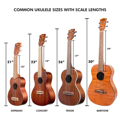 kala ukulele bundles kala makala mk-te tenor electro-acoustic ukulele with bajaao gig bag