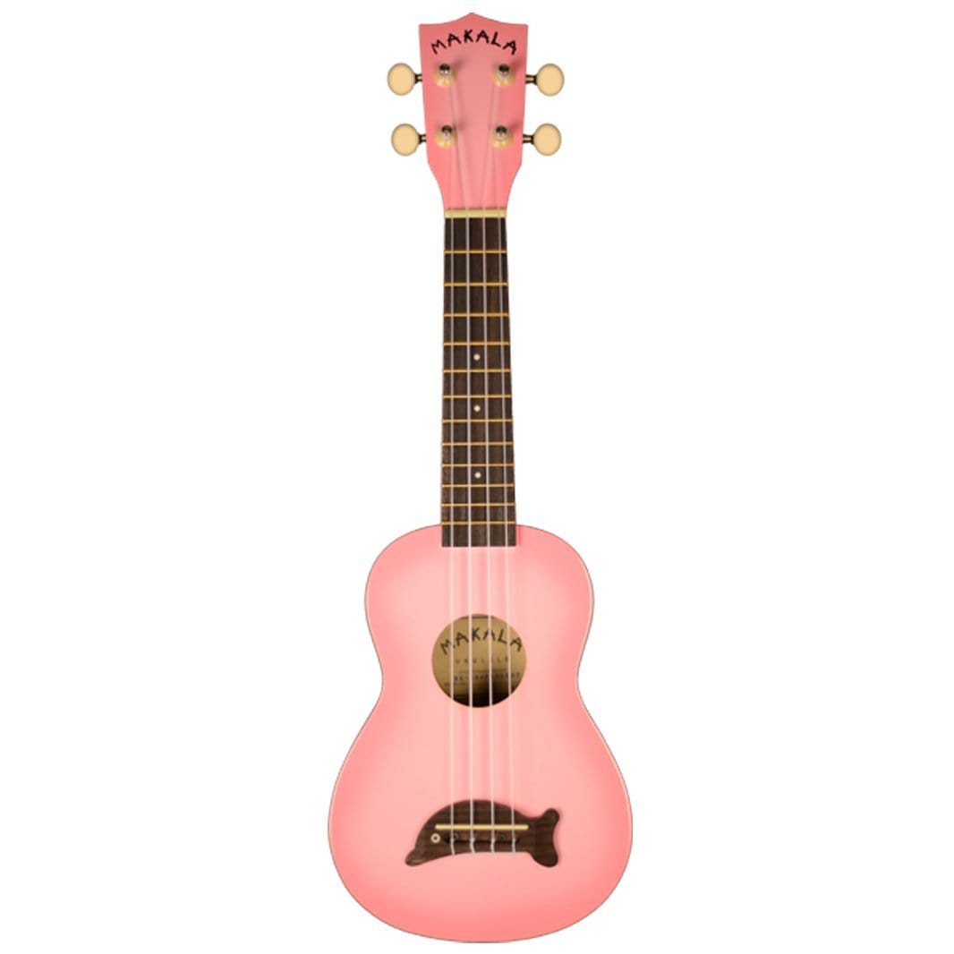 kala ukulele bundles kala mk-sd makala soprano ukulele with bajaao ub-s gig bag    #color_pink