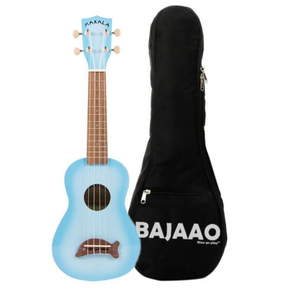 kala ukulele bundles light blue burst kala mk-sd makala soprano ukulele with bajaao ub-s gig bag    #color_light-blue-burst