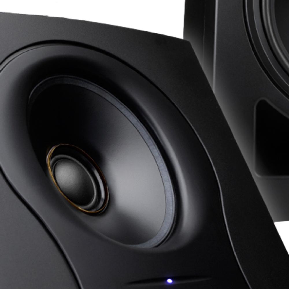 kali audio monitor speakers kali audio in-8 8 inch 3 way coincident studio monitor- black - pair