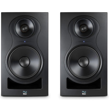 kali audio monitor speakers kali audio in-8 8 inch 3 way coincident studio monitor- black - pair