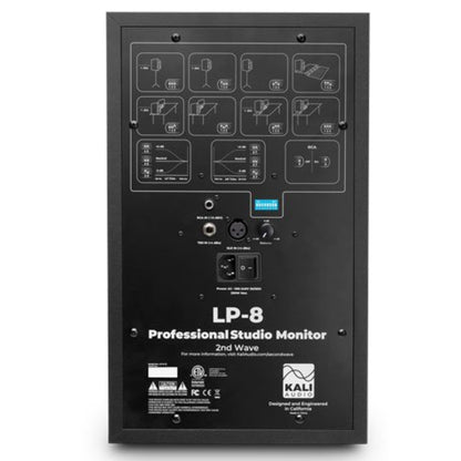 Kali Audio Monitor Speakers Kali Audio LP-8 2nd Wave Lone Pine Series 8" Active Studio Monitor - Single 