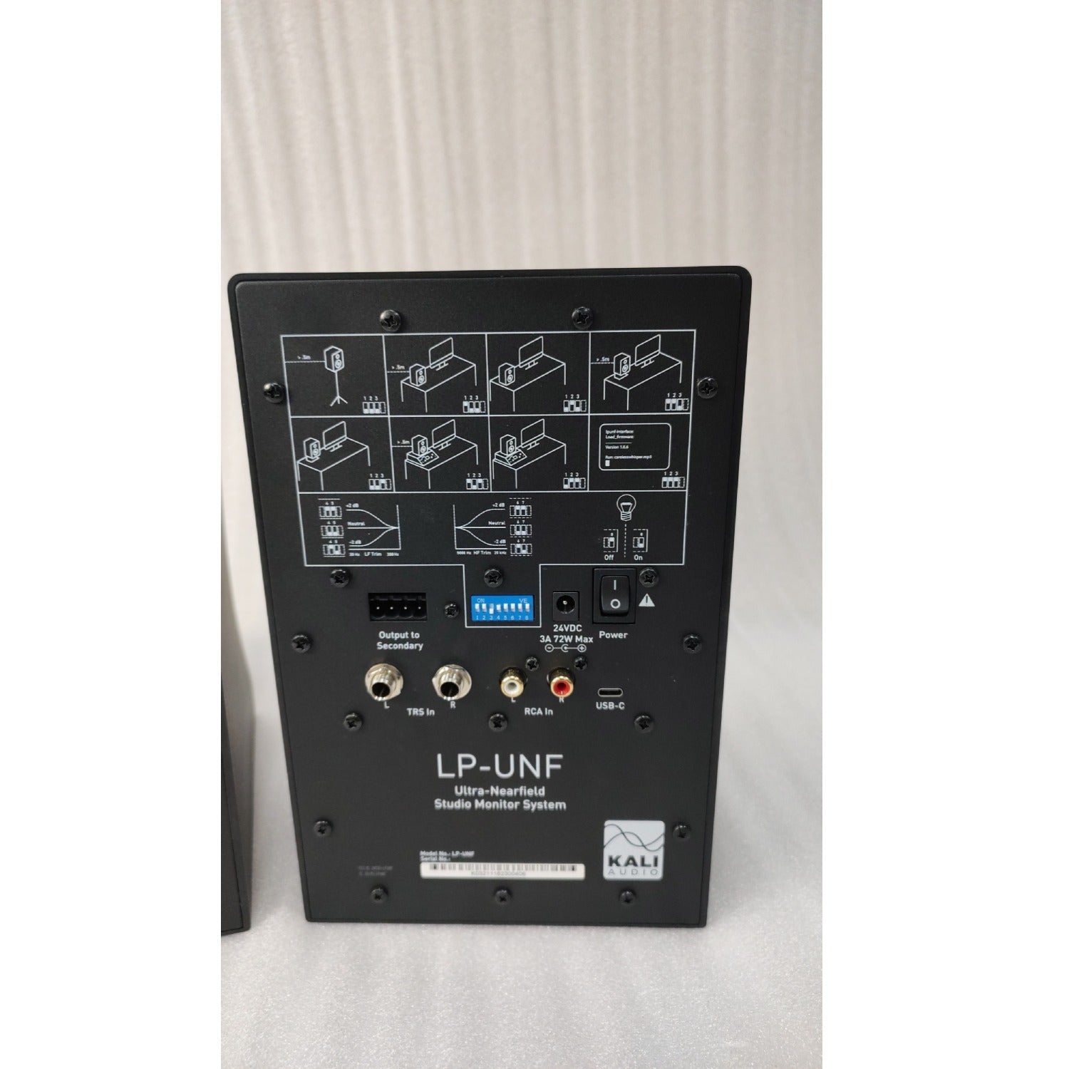 Kali Audio Monitor Speakers Kali Audio LP-UNF 4.5" Ultra Nearfield Powered Studio Monitors - Pair  - Open Box