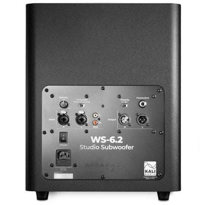 kali audio subwoofers black kali audio ws-6.2 dual 6.5" powered subwoofer     