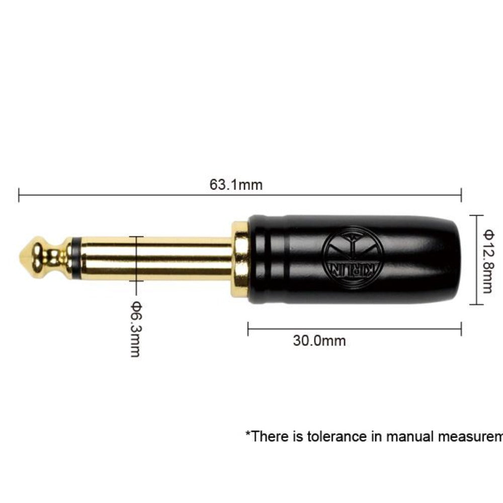 Kirlin Instrument Cables Kirlin IW-241BCG 10M Original Woven Instrument Cable