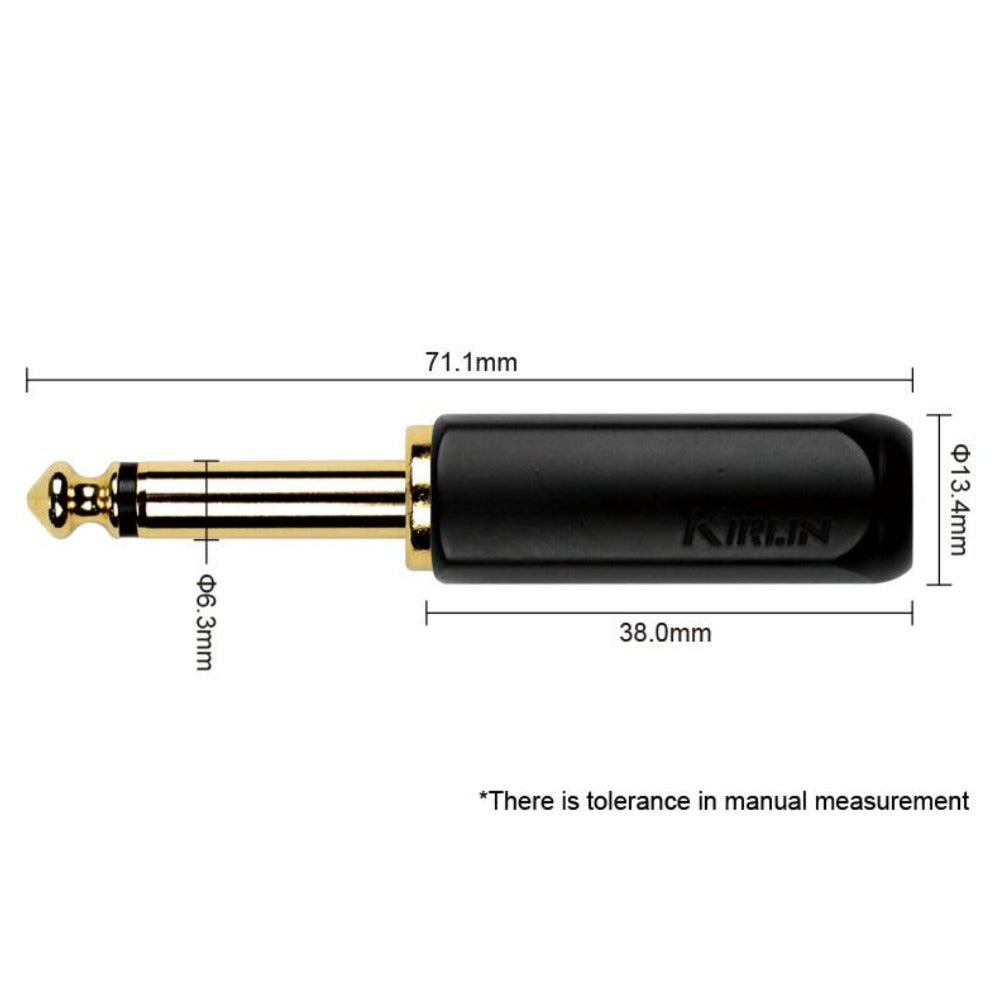 Kirlin Instrument Cables Kirlin IWB-201BEG 6M Premium Plus Instrument Cable
