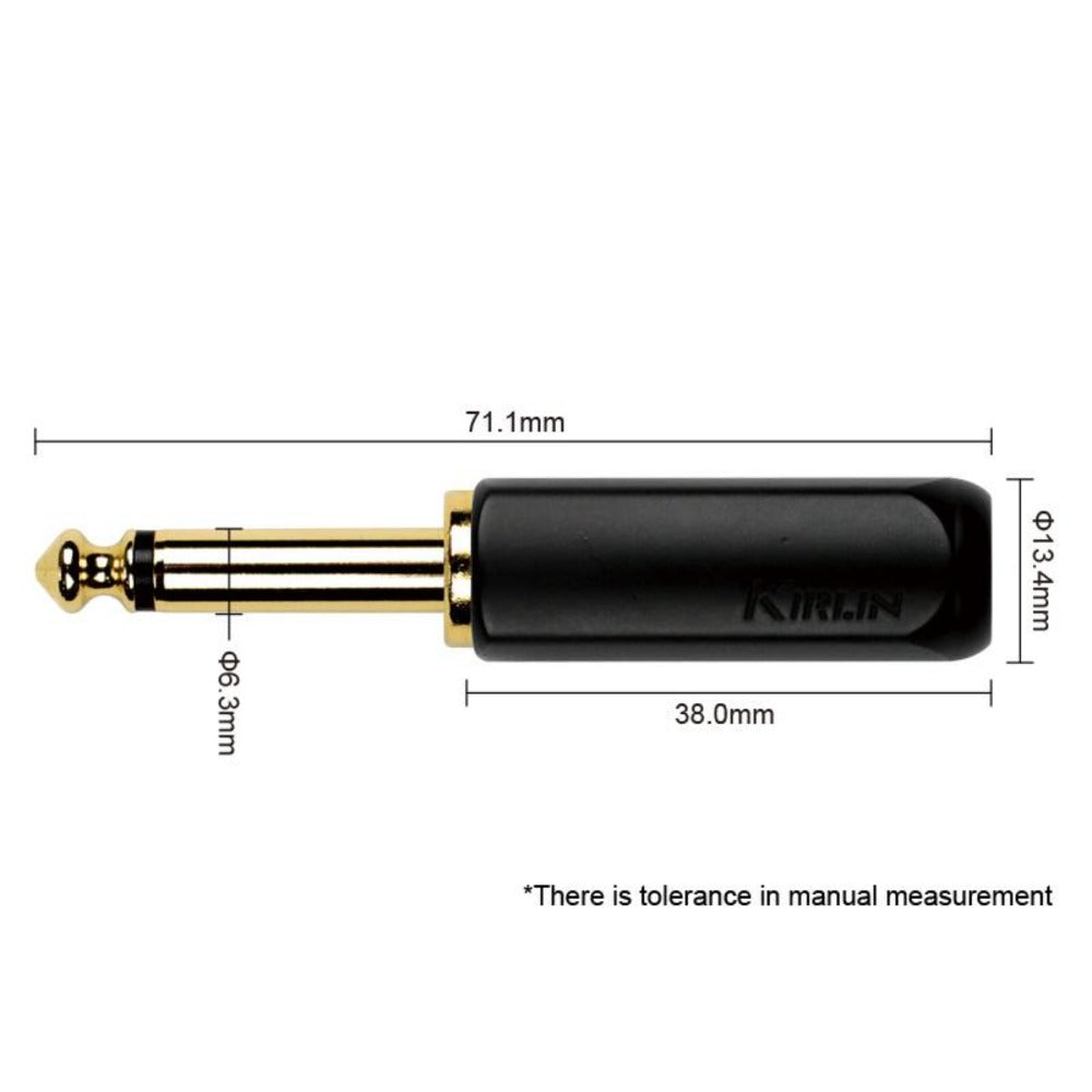 Kirlin Instrument Cables Kirlin IWB-201BEG 6M Premium Plus Instrument Cable