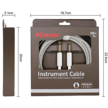 Kirlin Instrument Cables Kirlin IWB-201WEG 6M Premium Plus Instrument Cable