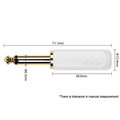 Kirlin Instrument Cables Kirlin IWB-201WEG 6M Premium Plus Instrument Cable
