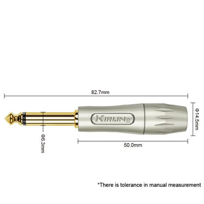 Kirlin Instrument Cables Olive Kirlin IWB-201PFG 6M Premium Plus Instrument Cable